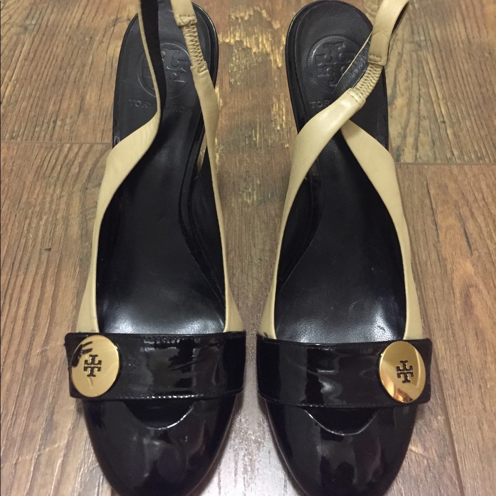 Tory Burch Open toe heel